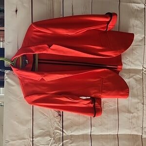 Medium red blazer, Suzy Shier